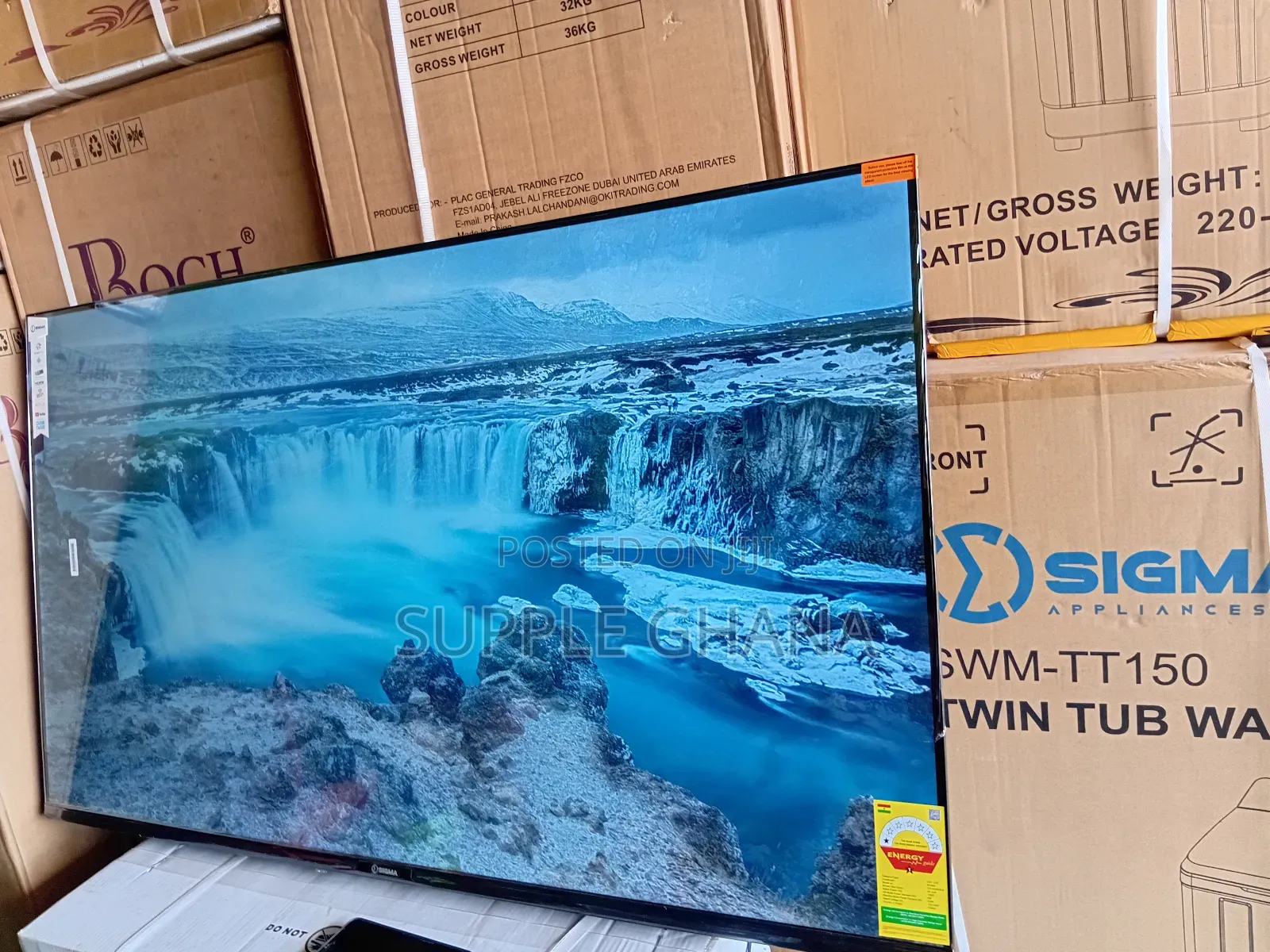 Sigma 55" Smart Tv – Enjoy Netflix Youtube in Hd!