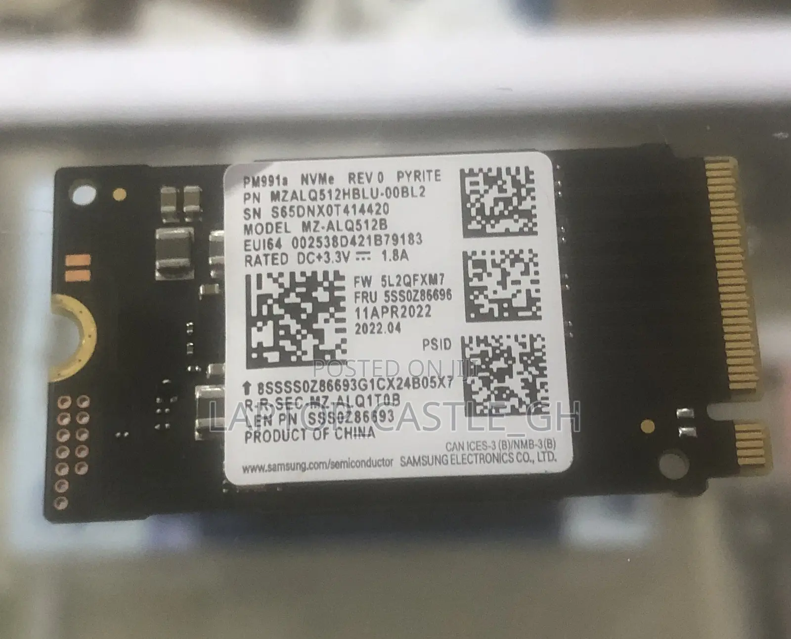 512Gb SSD M.2 Pcie Nvme