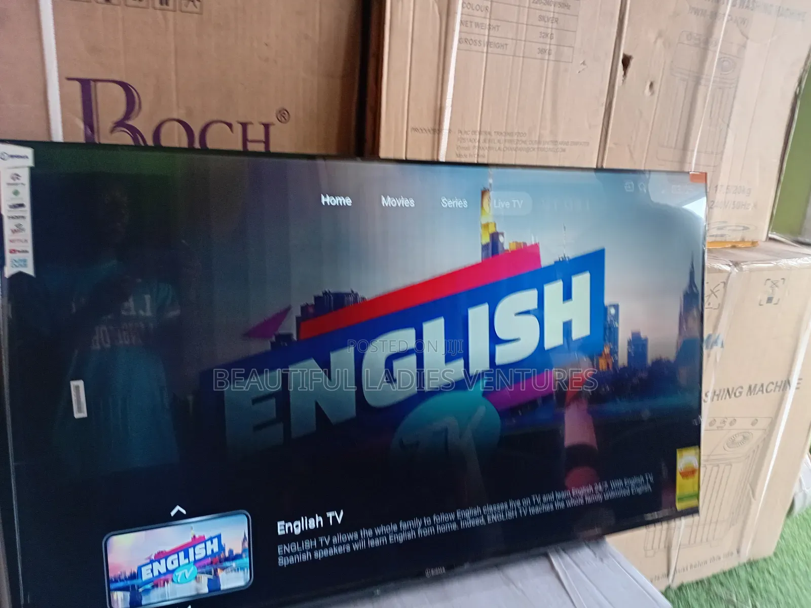 Smart Tv With Super Sharp and Immersive Surround Sound Sigma Tv