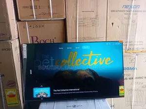 High-Definition Smart Screen for Family Movie Nights and Gaming Fun