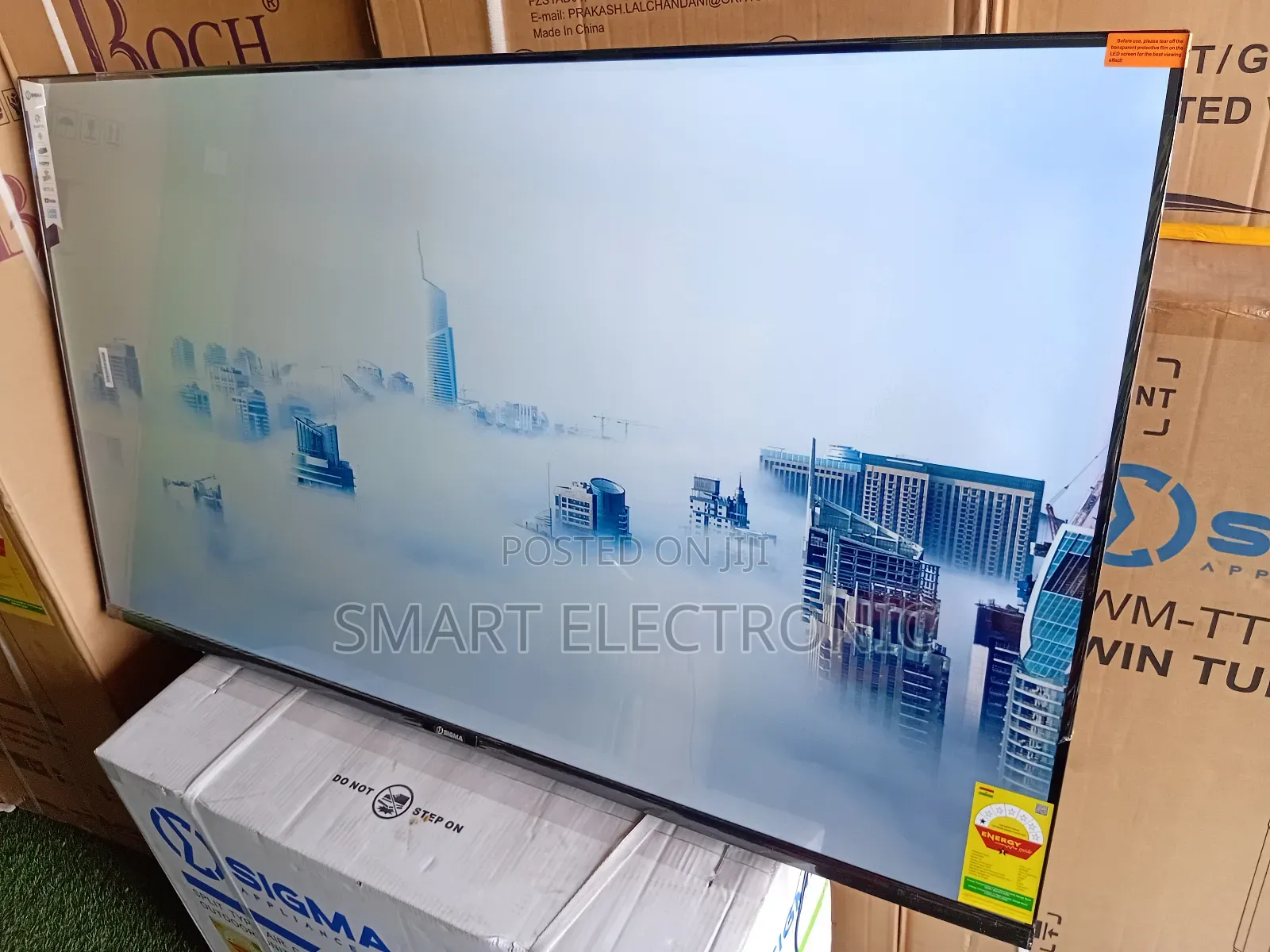 Crystal Vision With Sigma 55 Inches Smart-Tv