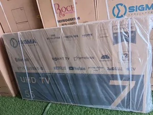 Sigma 55” Smart Led – Big Screen, Smart Features