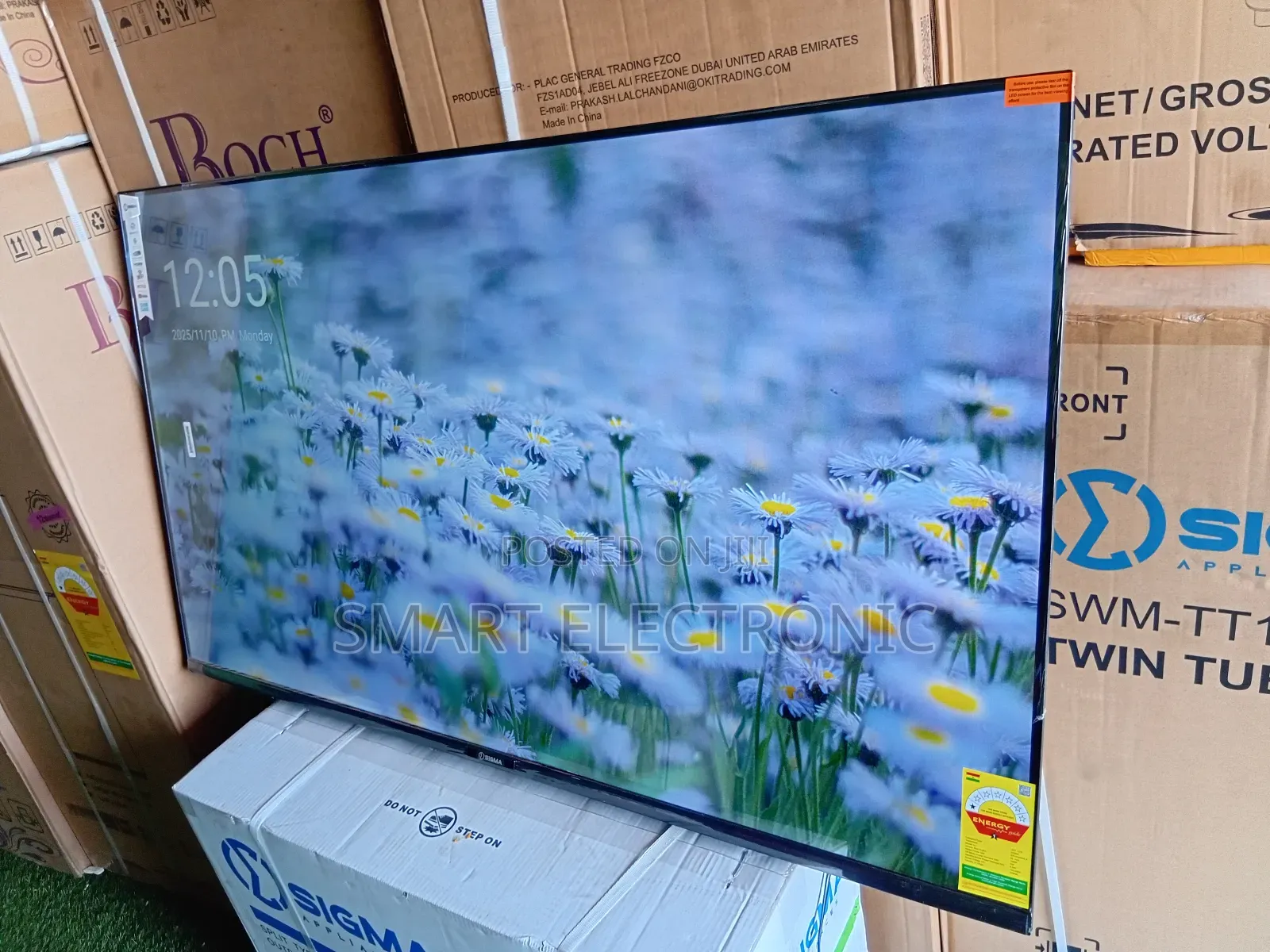 Big Screen, Smart Performance – Sigma 55” Smart-Tv