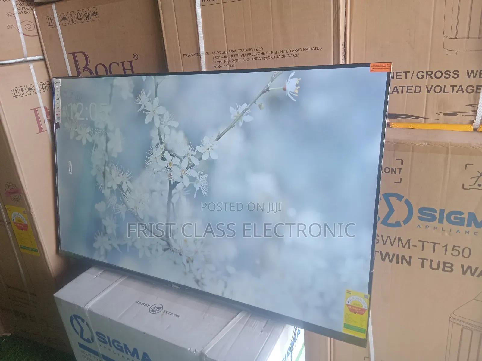 Sigma 55” Android Smart Tv – Stream Your Favorites
