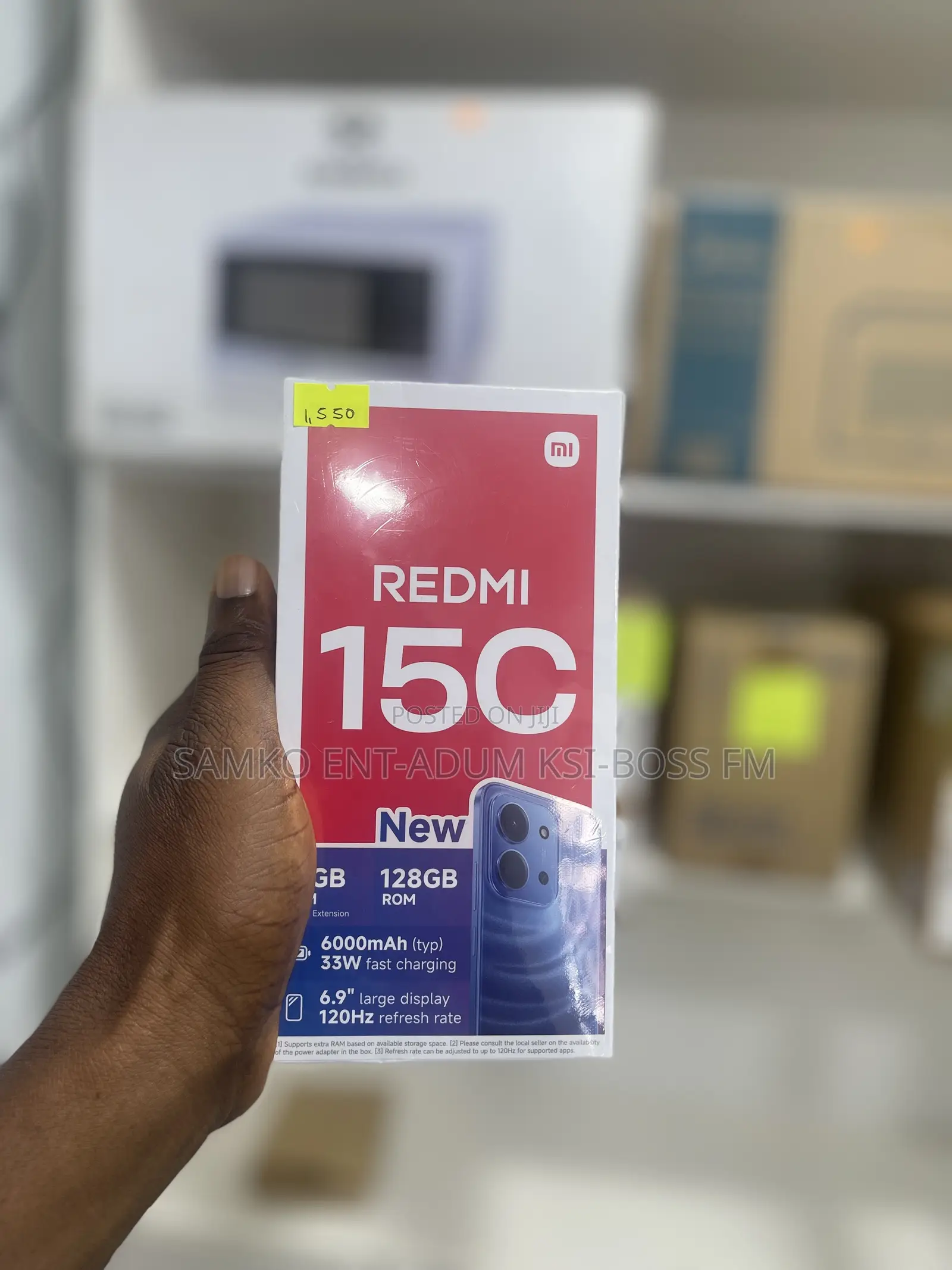 New Xiaomi Redmi 15C 4G 256 GB Blue