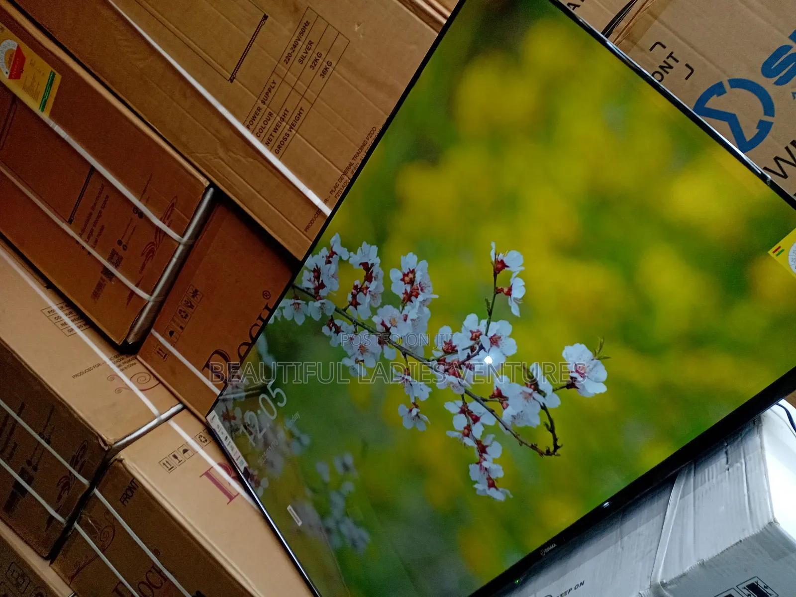 Big Screen 55-Inch Smart Television With Resolution for Realistic