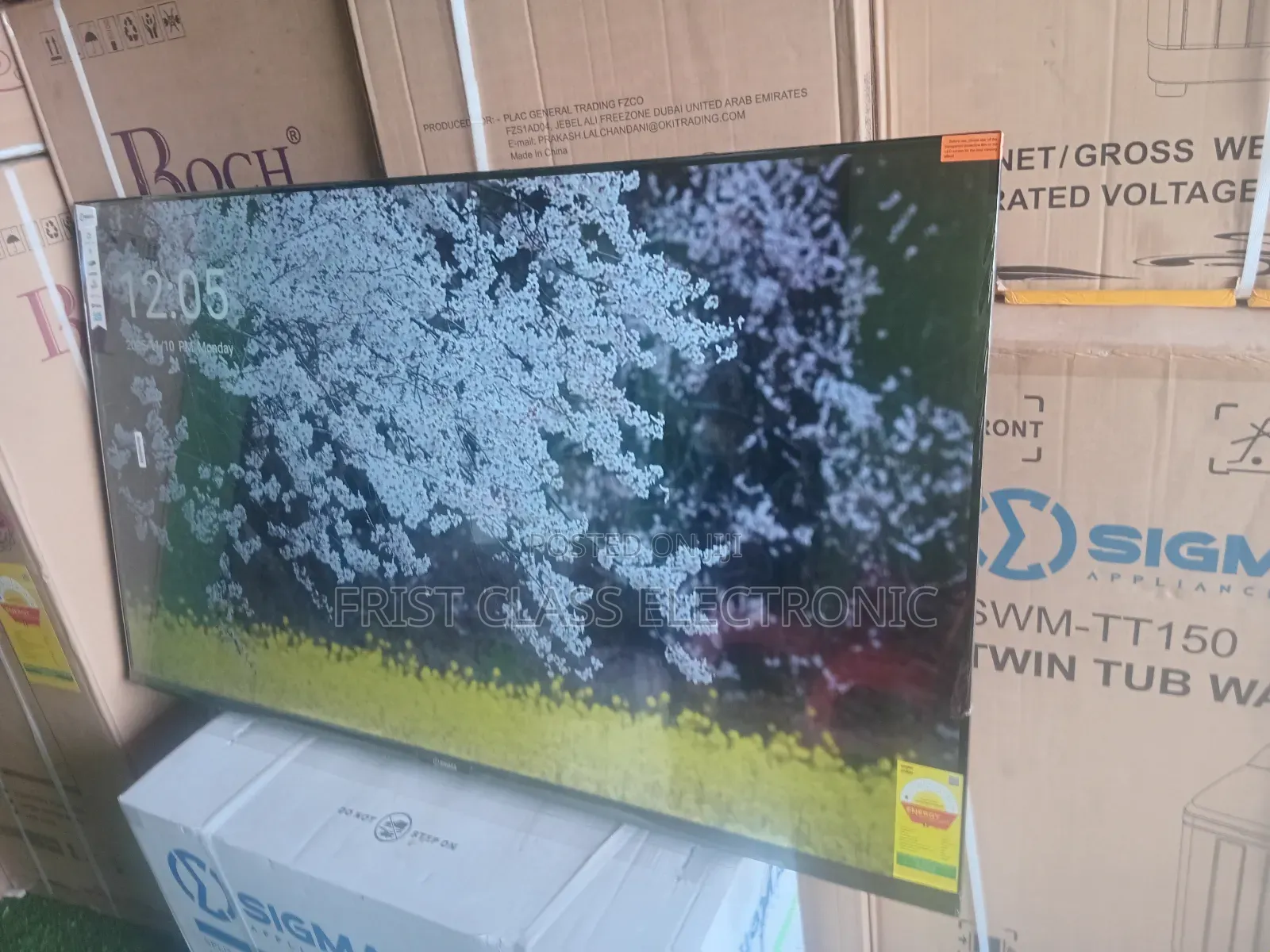 Sigma 55” Smart Tv – Clear Vision, Powerful Sound
