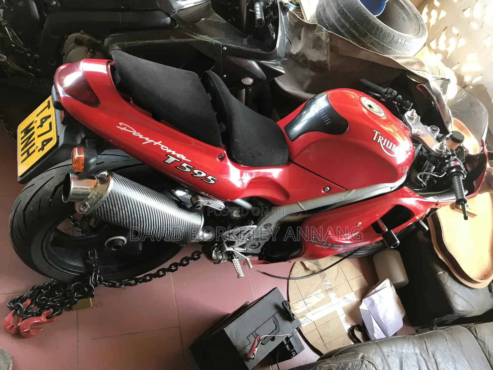Triumph Bike 1998 Red
