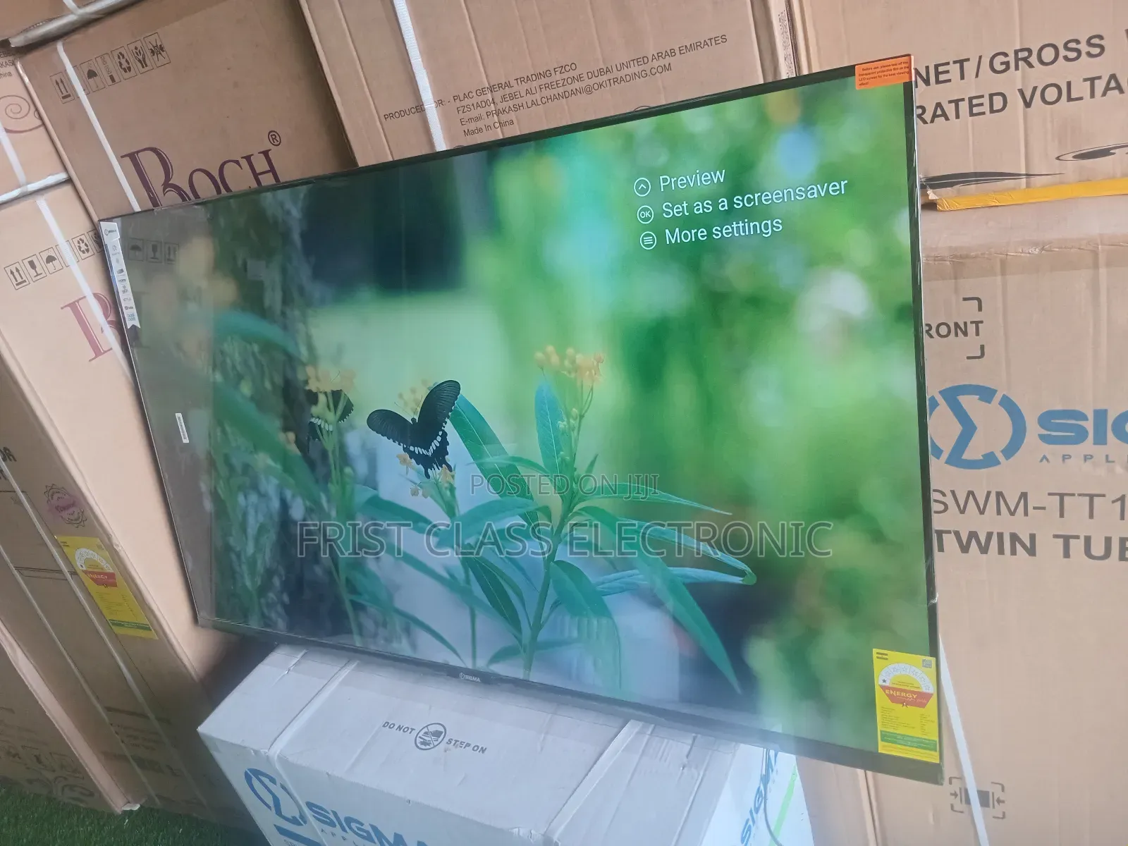Sigma 55in Smart Television – High Definition at Its Best