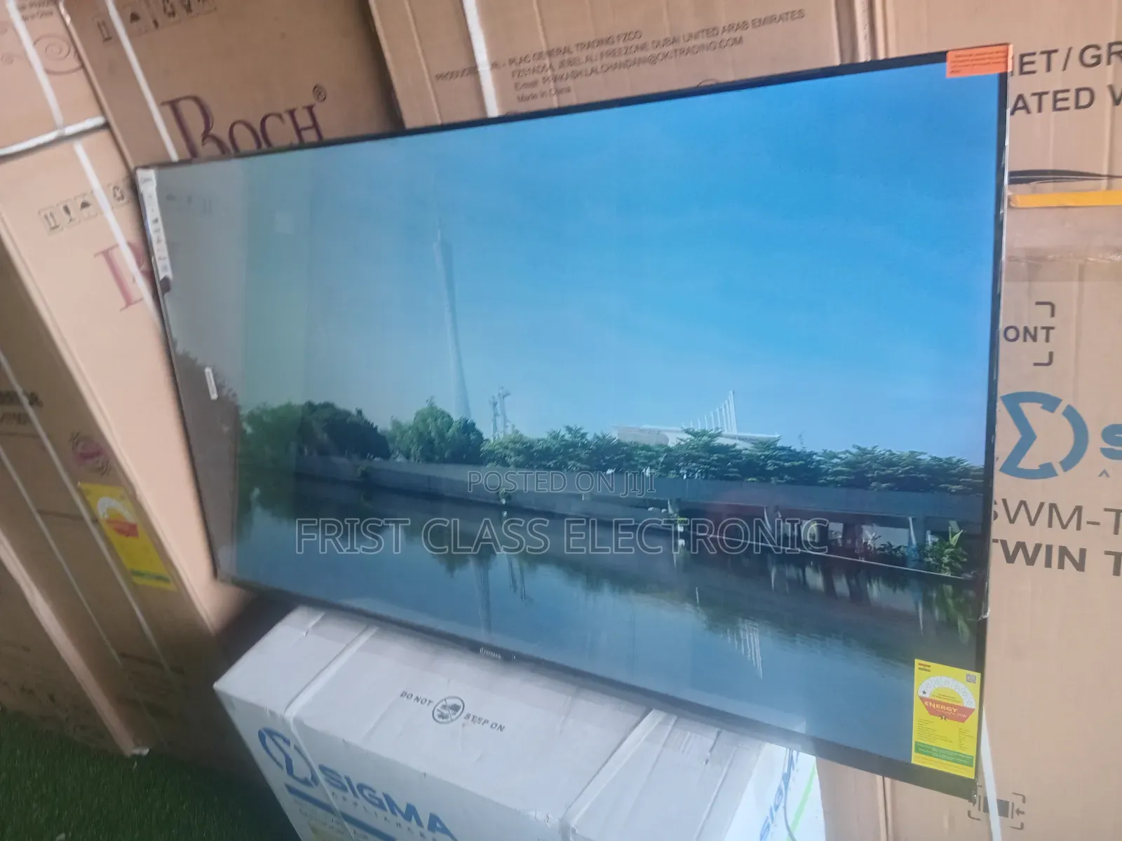 Sigma 55 Inches Smart Tv – Sleek Design, Sharp Display