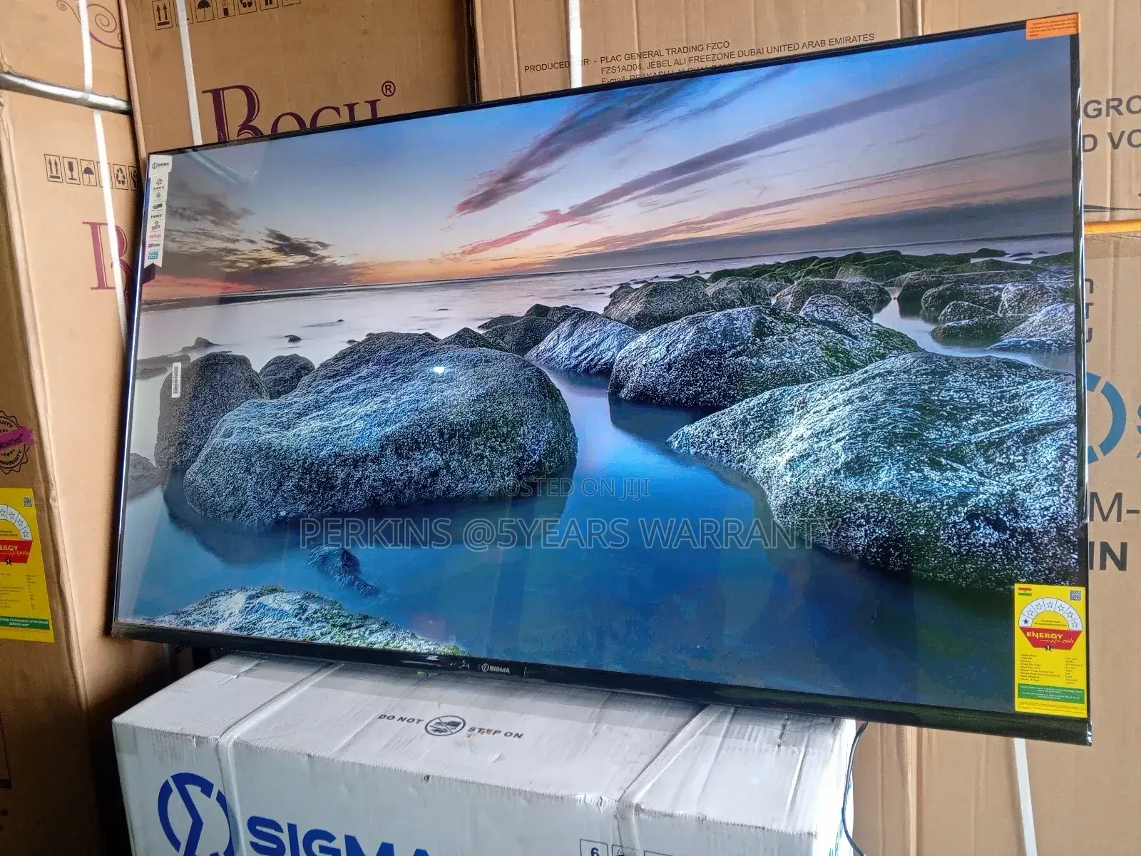 Sigma 55” Smart Tv – Crystal Clear Uhd Display Sigma Tv