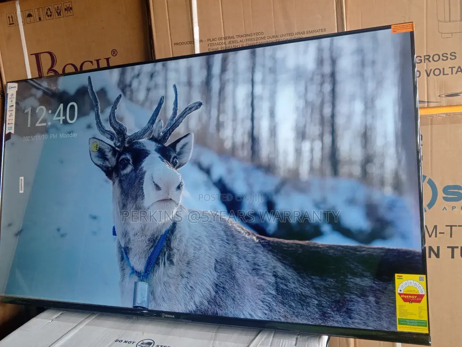 Sigma 55” Smart Tv – Realistic Picture, Smart Design Sigma Tv