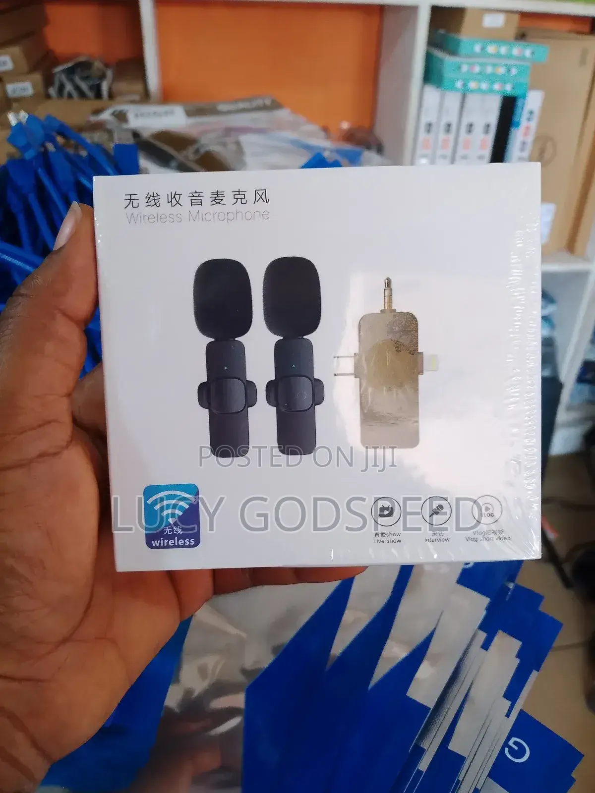 Wireless Microphone(Double and Single Respectively)