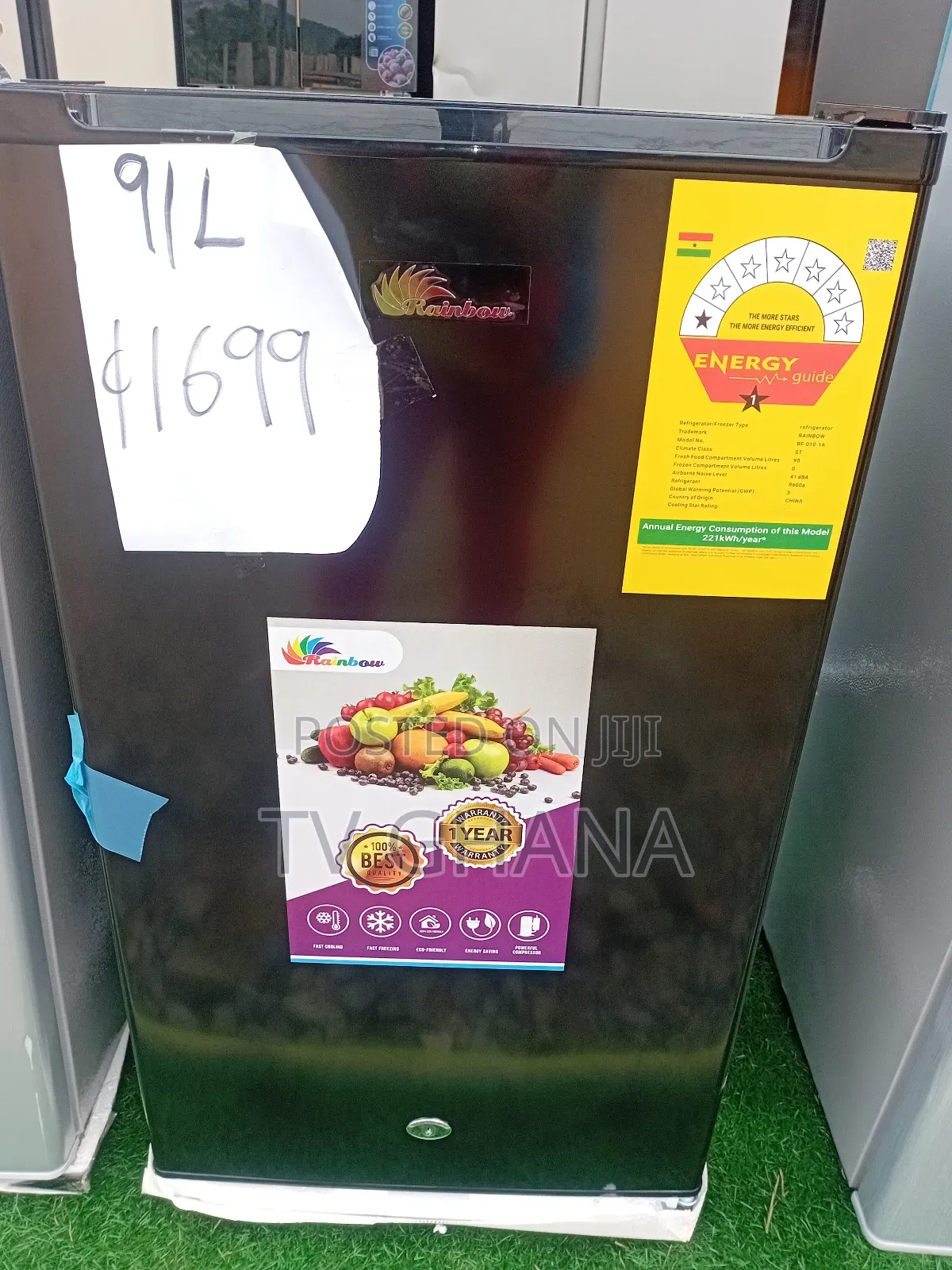 Energy Saving 91 Liters Refrigerator – Freshness That Lasts!