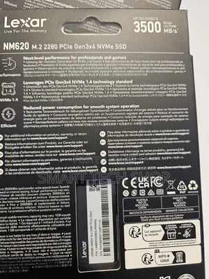 Lexar 256gb Nvme Pcie 3x4 M.2 2280 SSD Drive for Laptops 3500mbps