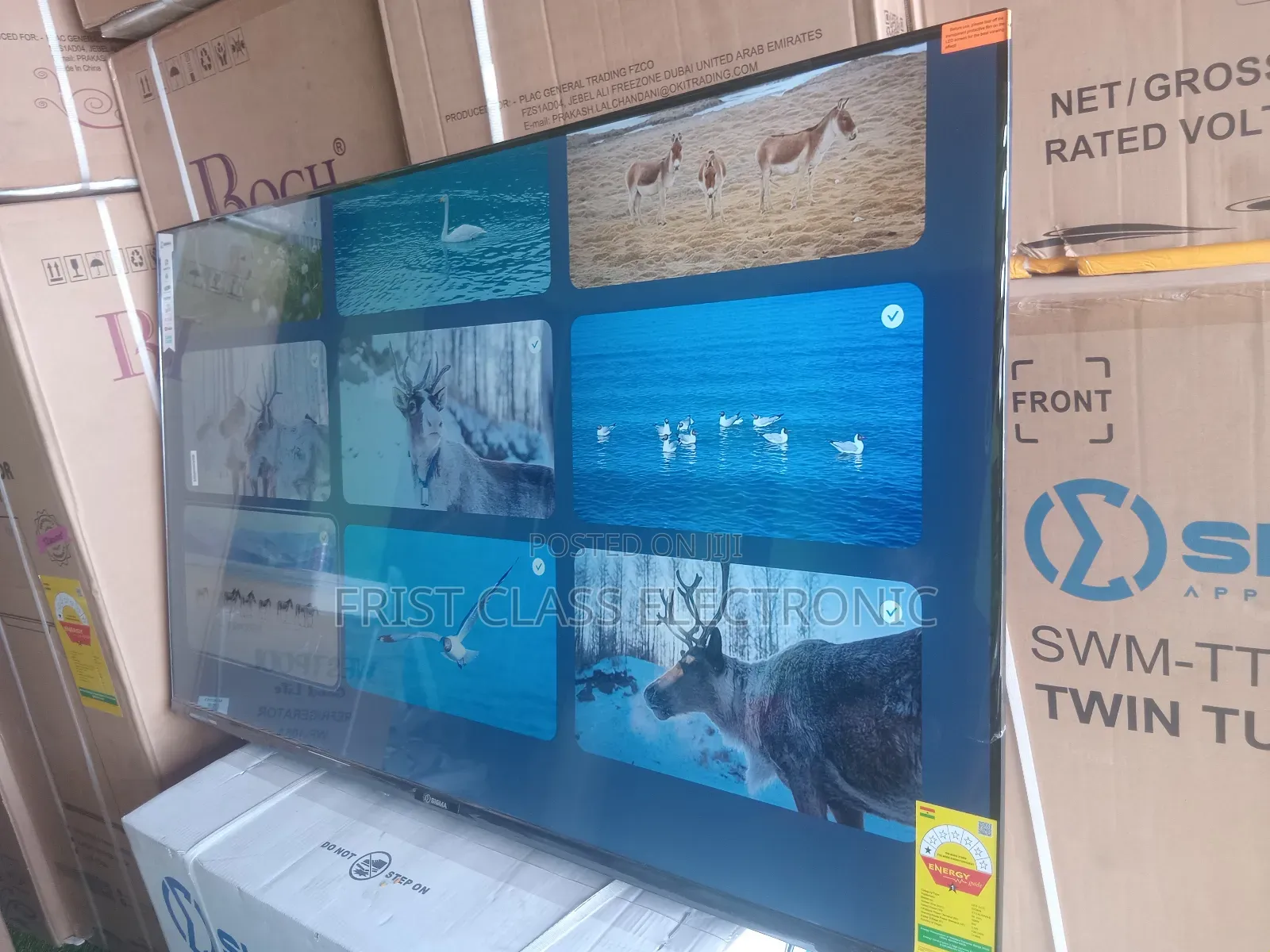 Sigma 55 Inch Smart Tv – Designed for Modern Living