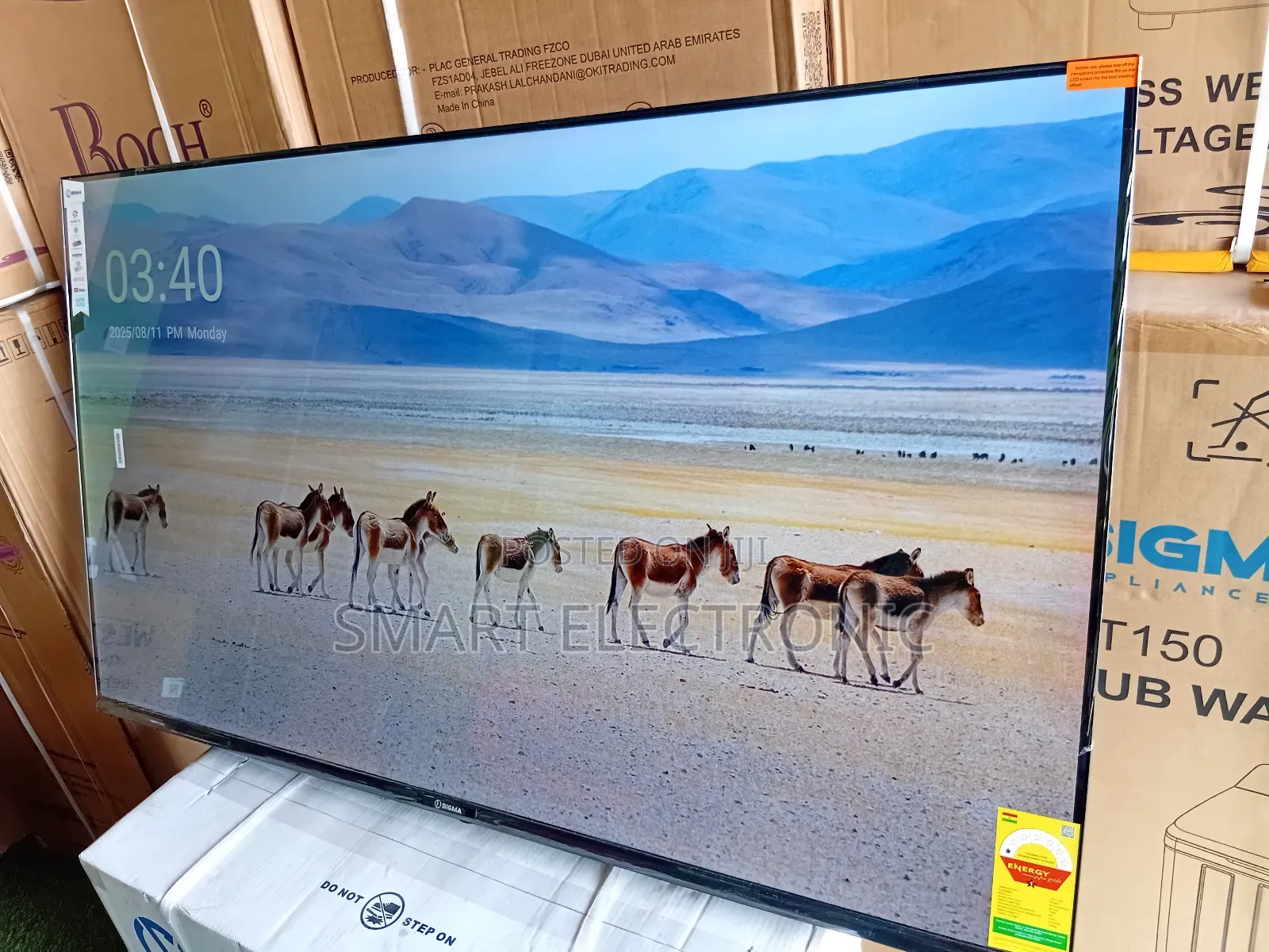 Sigma 55” Smart- Tv Perfect for Movies