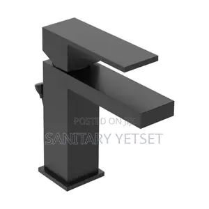 Black Wash Hand Basin Tap, Hot and Cold