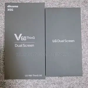 New LG V60 ThinQ 5G UW 128 GB Black