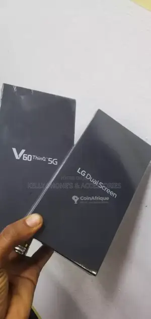 New LG V60 ThinQ 5G UW 128 GB Black