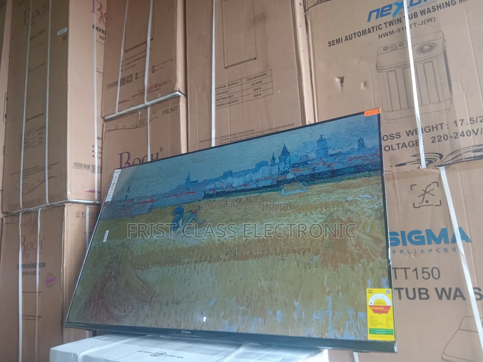 Sigma 55” Smart Television – Reliable, Affordable, Stylish