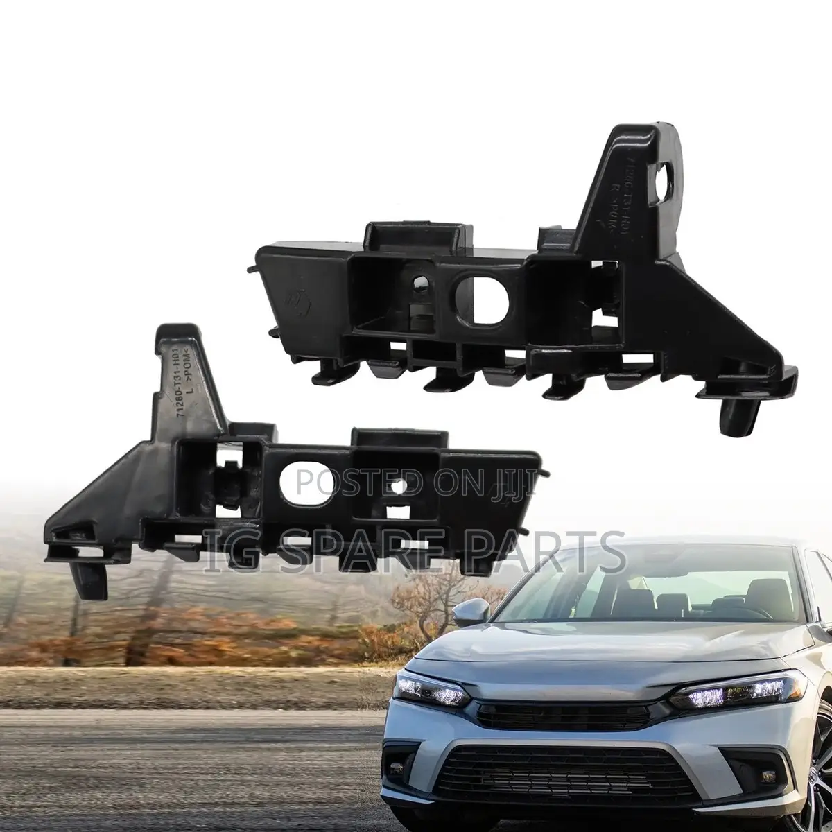 Honda Civic 2022-2024 Front Bumper Bracket