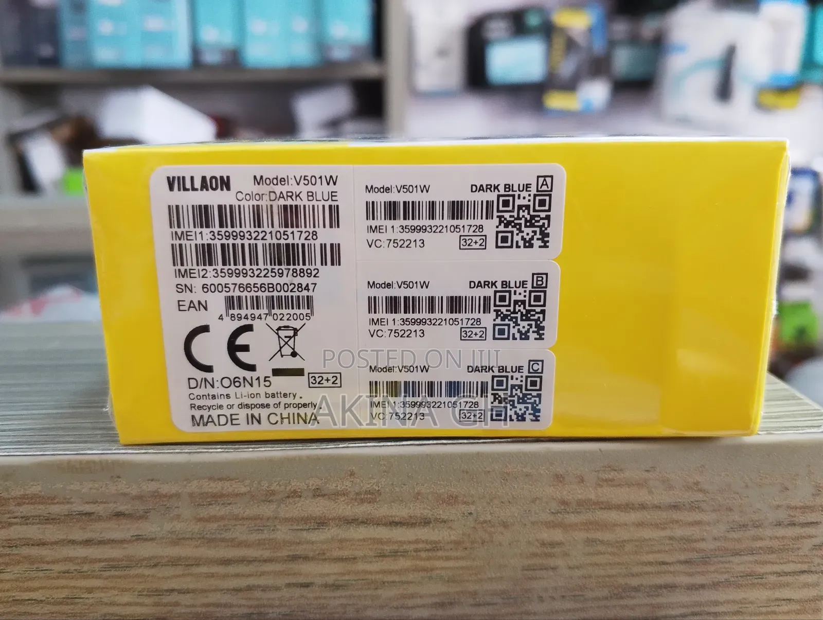 New Villaon V20 SE 32 GB Blue
