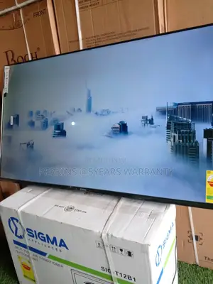 Sigma 55” Smart Tv – Vibrant Display, Smart Power Sigma Tv