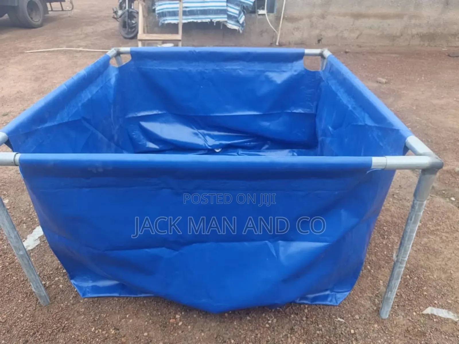Portable Tarpaulin Fish Pond