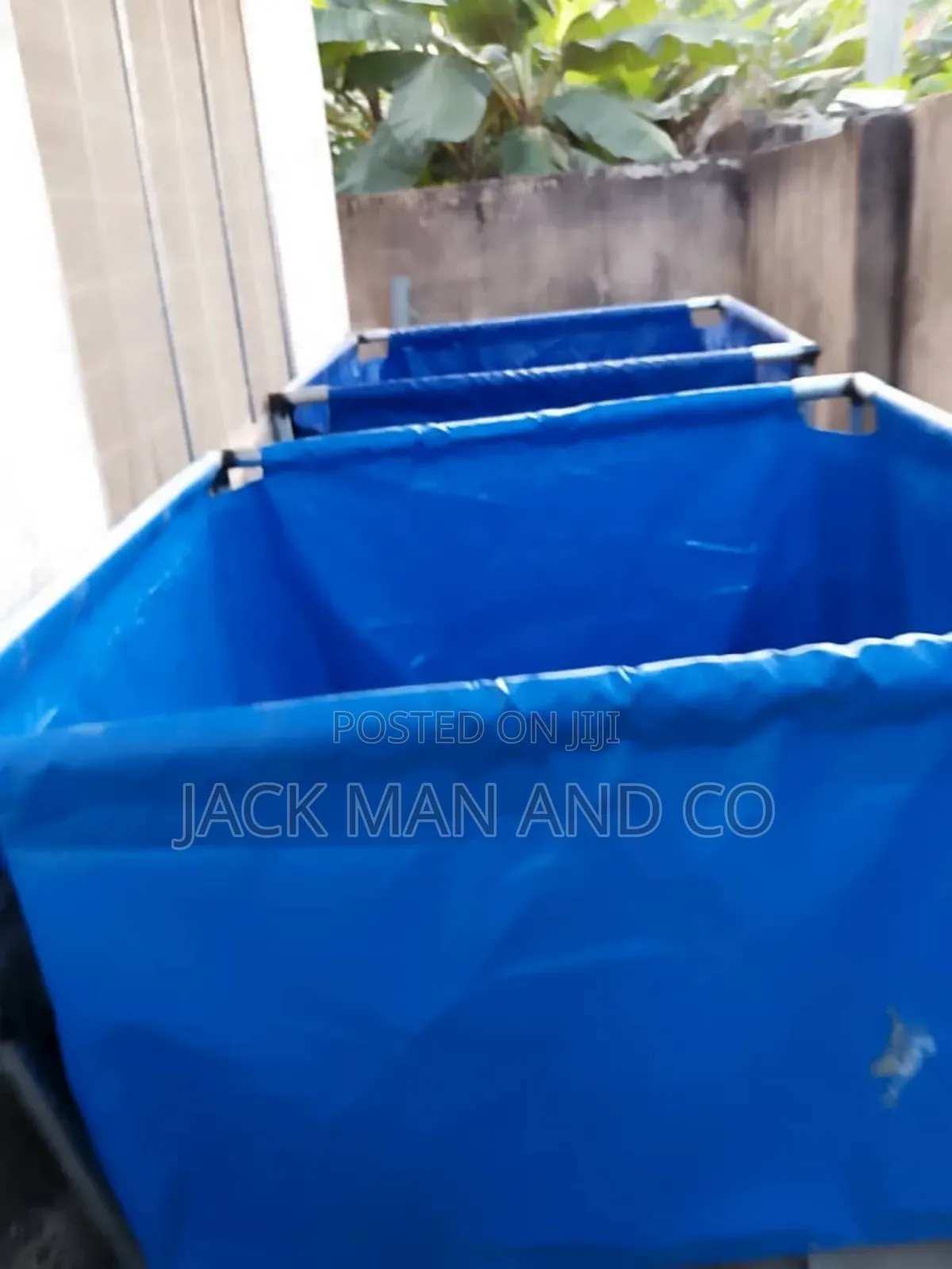 Portable Tarpaulin Fish Pond