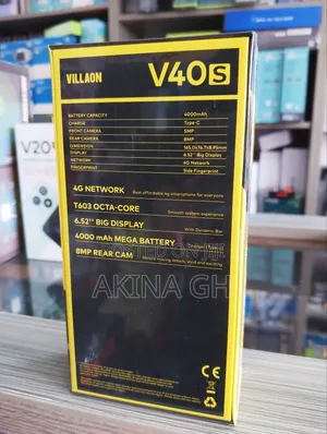 New Villaon V40s 32 GB Black