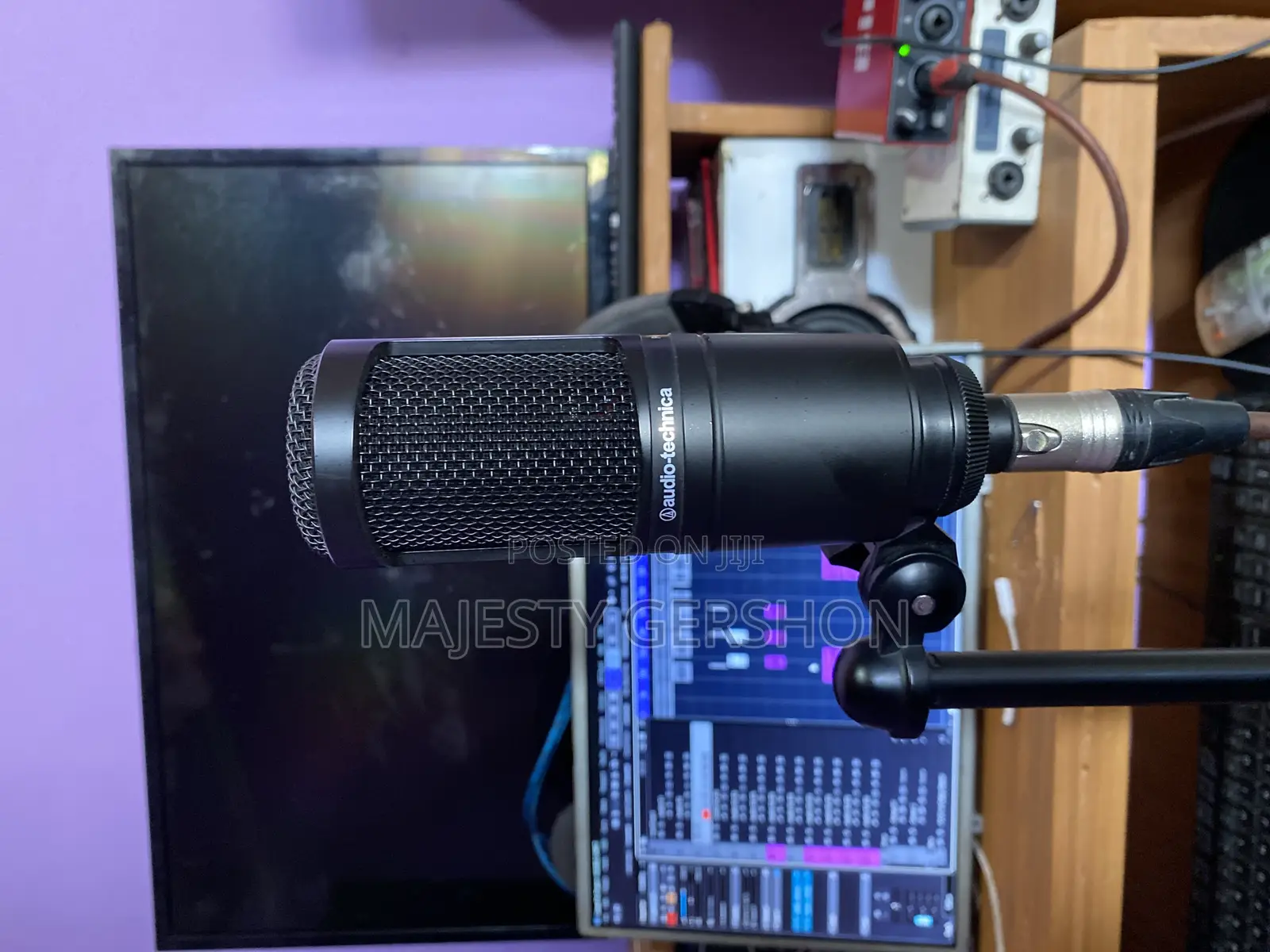 Audio Technica At2020 Studio Microphone