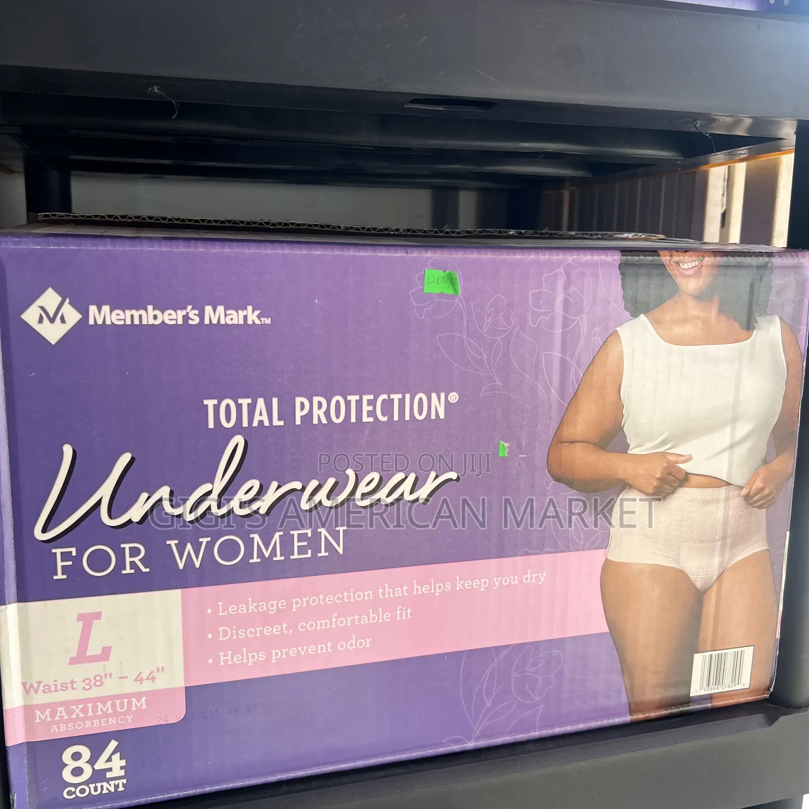 Members Mark Total Protection Underwear Adult Briefs