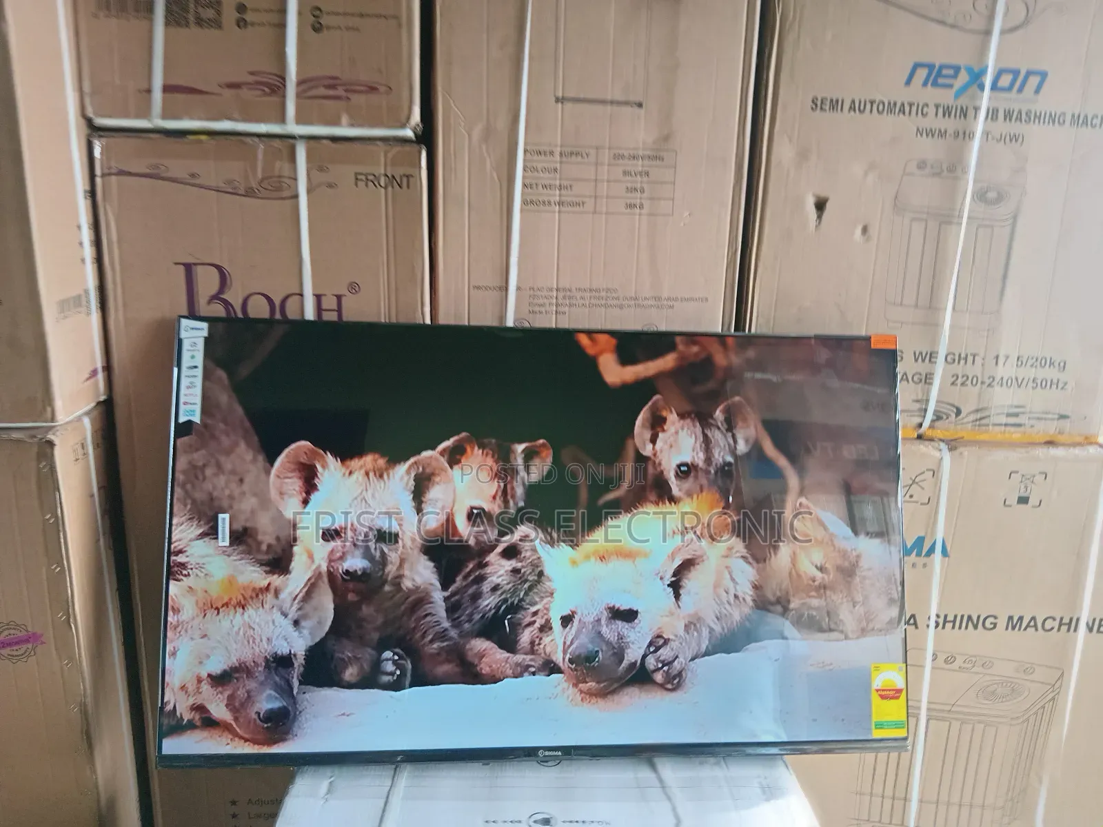 Sigma 55 Inch Smart Led Tv – Bold Design, Big Picture