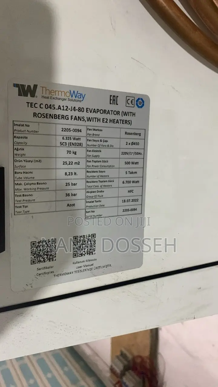 Brand New Cold Room Condensing Unit 7,5hp