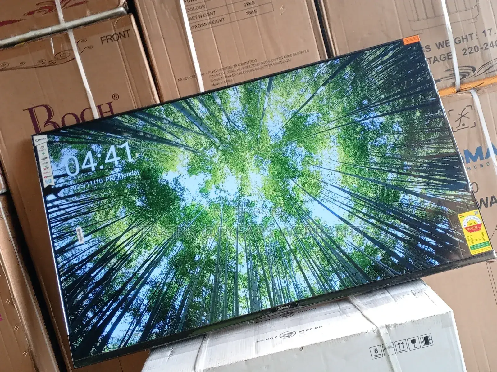 Sigma 55” Smart Tv – The New Standard of Viewing