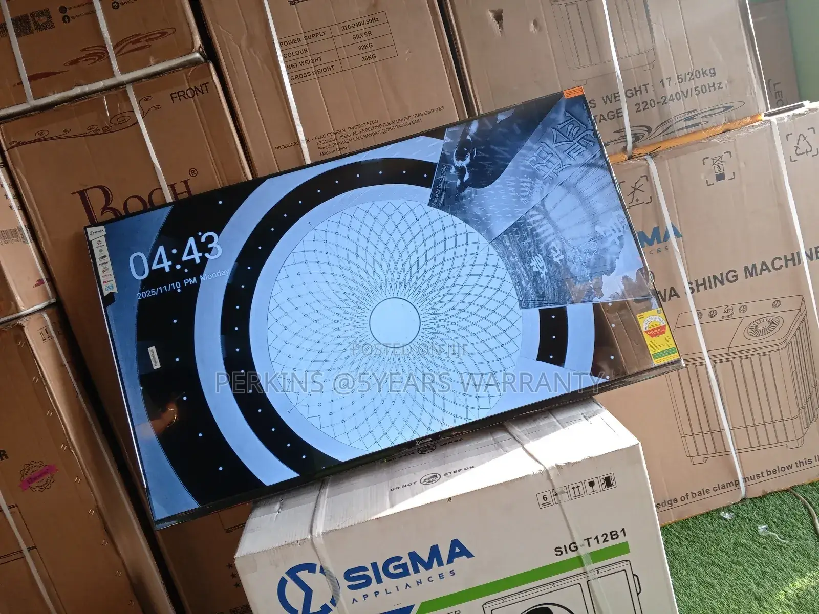 Sigma 55” Smart Tv – Crafted for Clarity and Class Sigma Tv