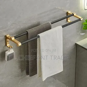 Towel Bars Black And Gold Gj602g