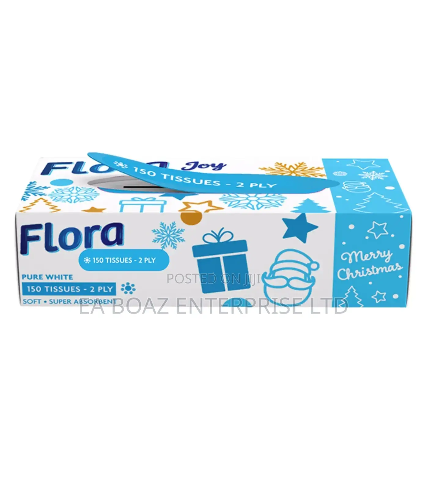 Flora Joy Facial 2 Ply Tissue Box -150pieces