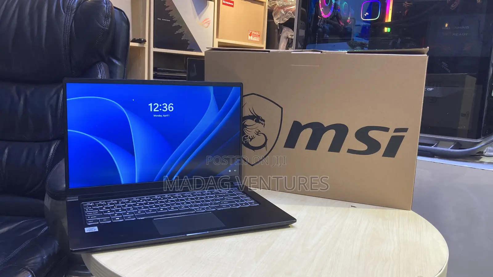 New Laptop MSI 16GB Intel Core I5 SSD 256GB