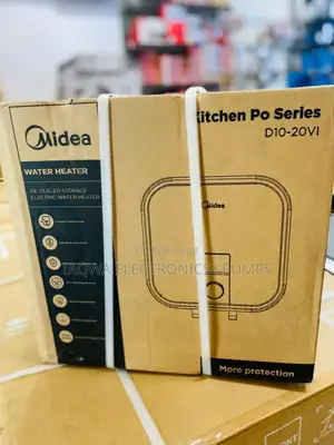 White 10ltrs Midea Water Heater