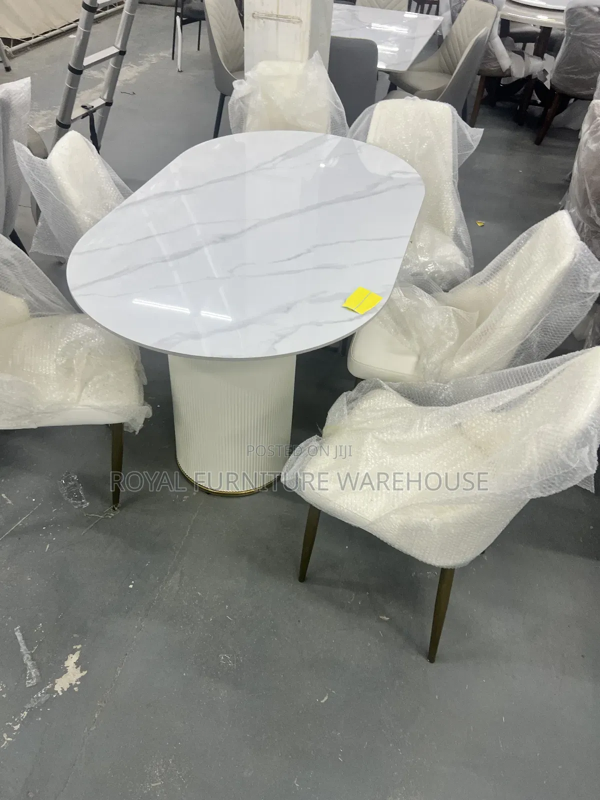 Executive Top Notch 6 Seater Dining Set