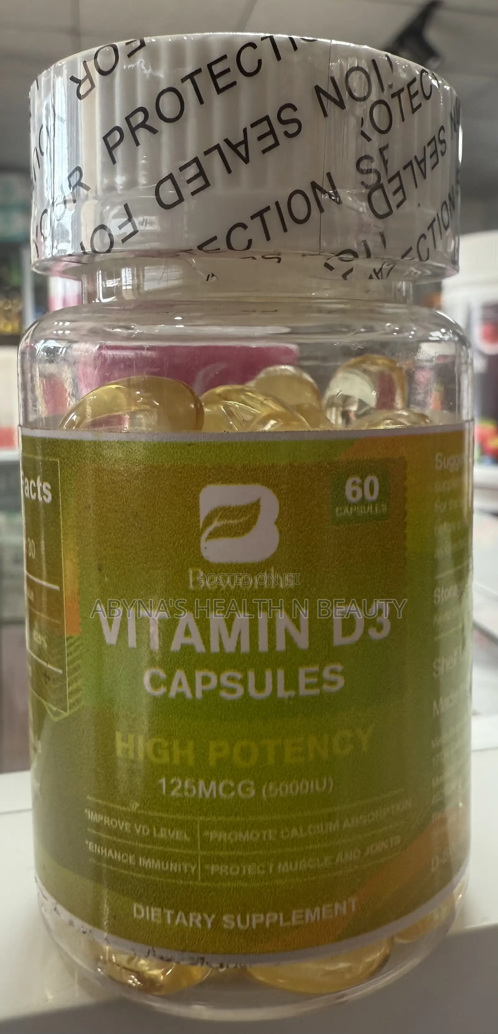 Beworths Vitamin D3 Capsules