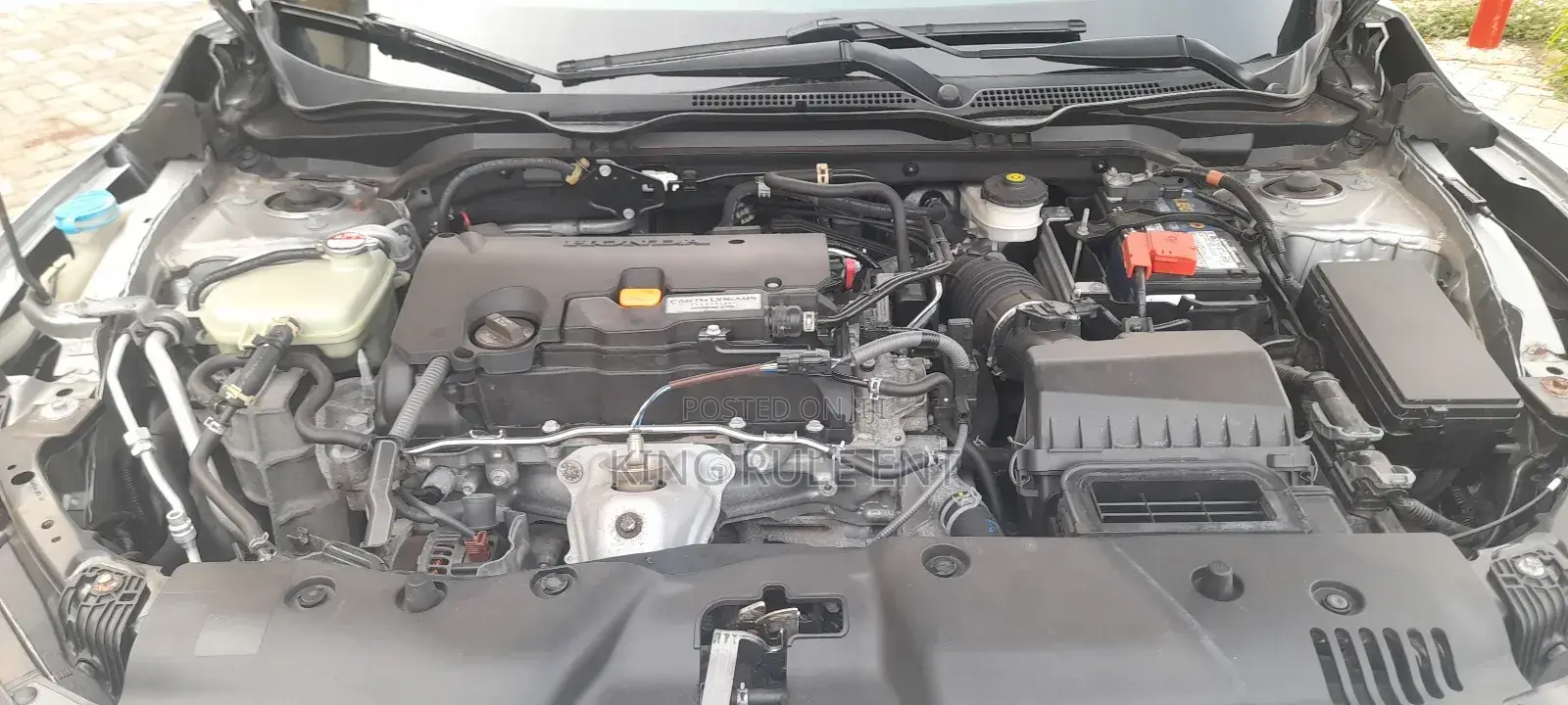 Honda Civic LX 2dr Coupe (2.0L 4cyl) 2017 Gray