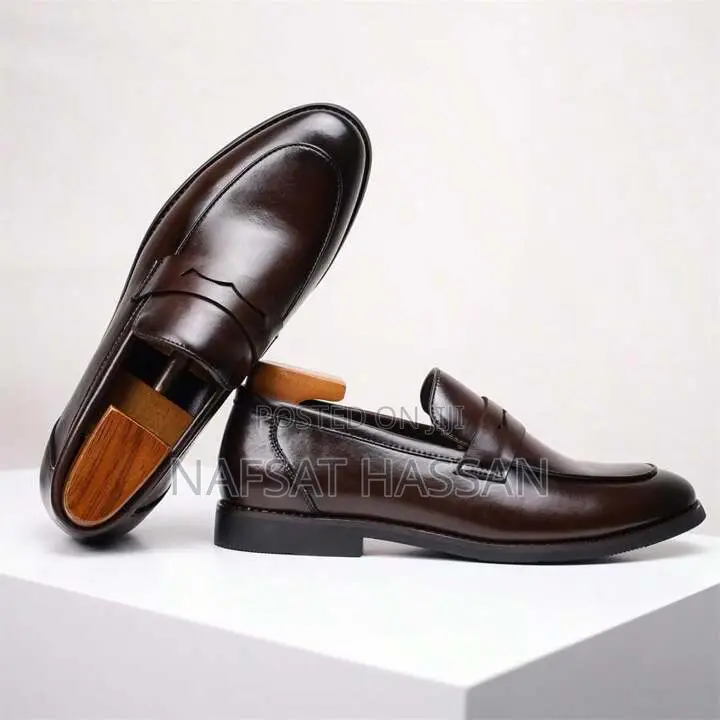 Genuine Leather Slip on Men