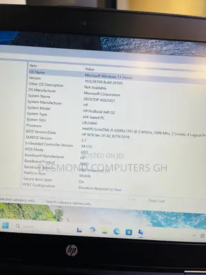 Laptop HP ProBook 640 G2 8GB Intel Core i5 SSD 256GB