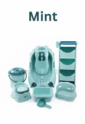 Baby Bath Set With Stand