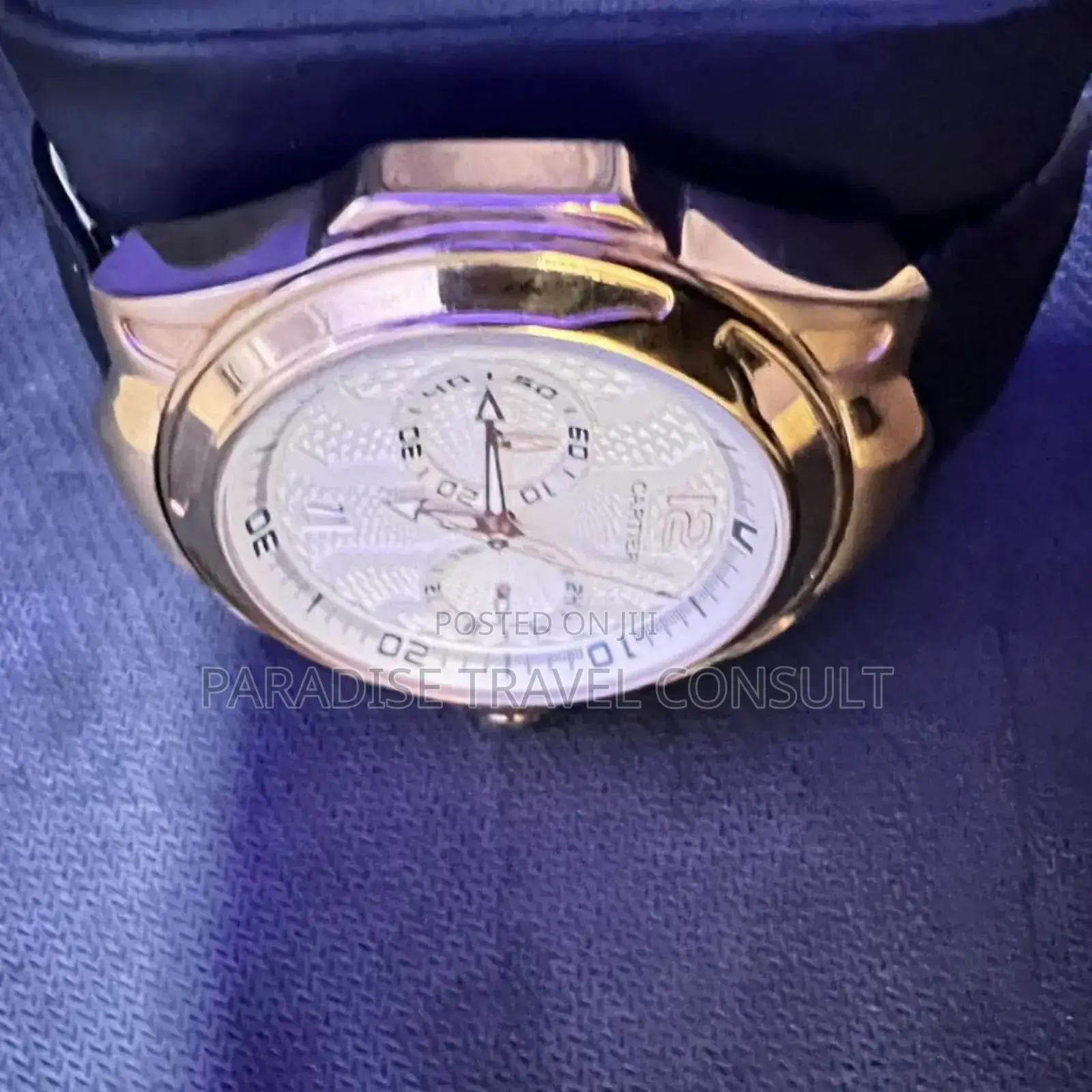 Cartier Leather Watch