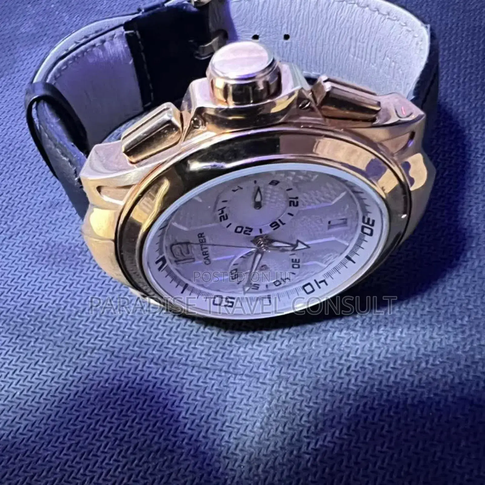 Cartier Leather Watch