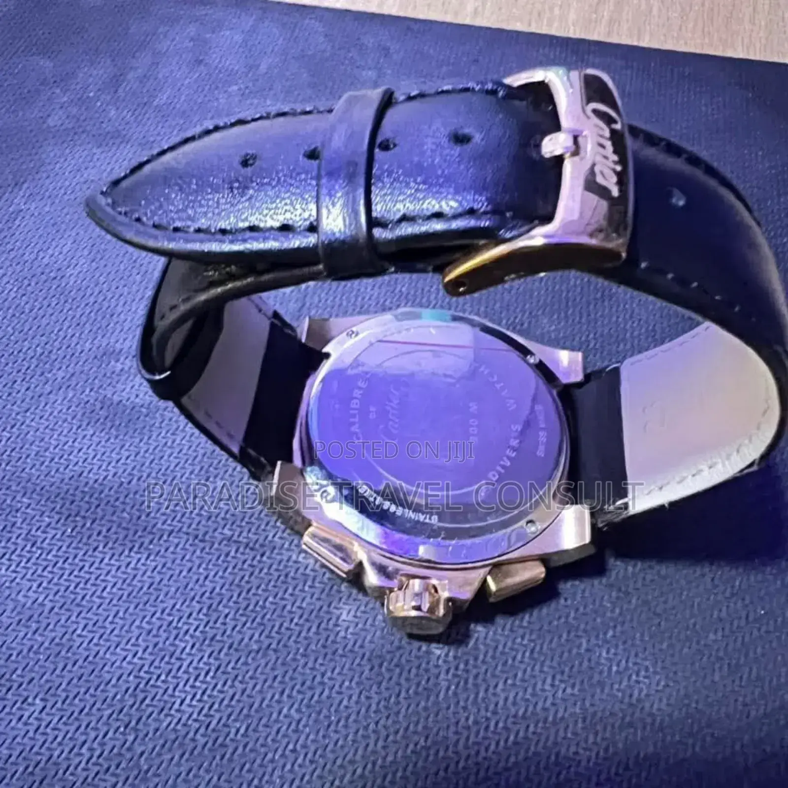 Cartier Leather Watch